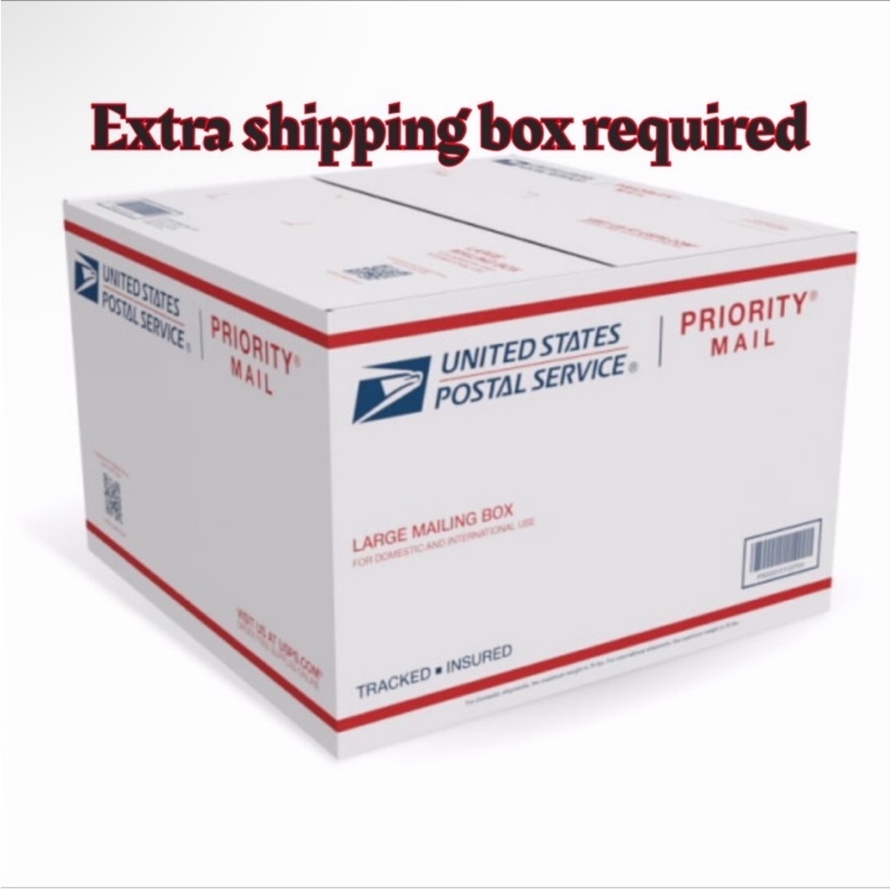 Your bundle is over 5 lbs! You will need to purchase an extra shipping box.
